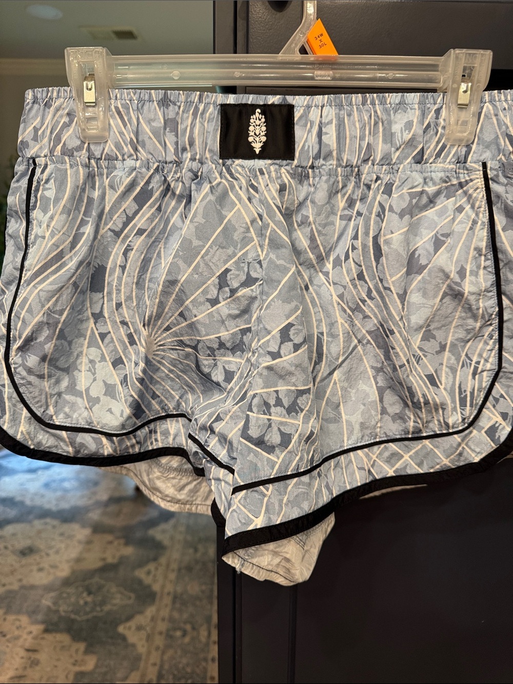 Free People Movement Varsity Blues shorts